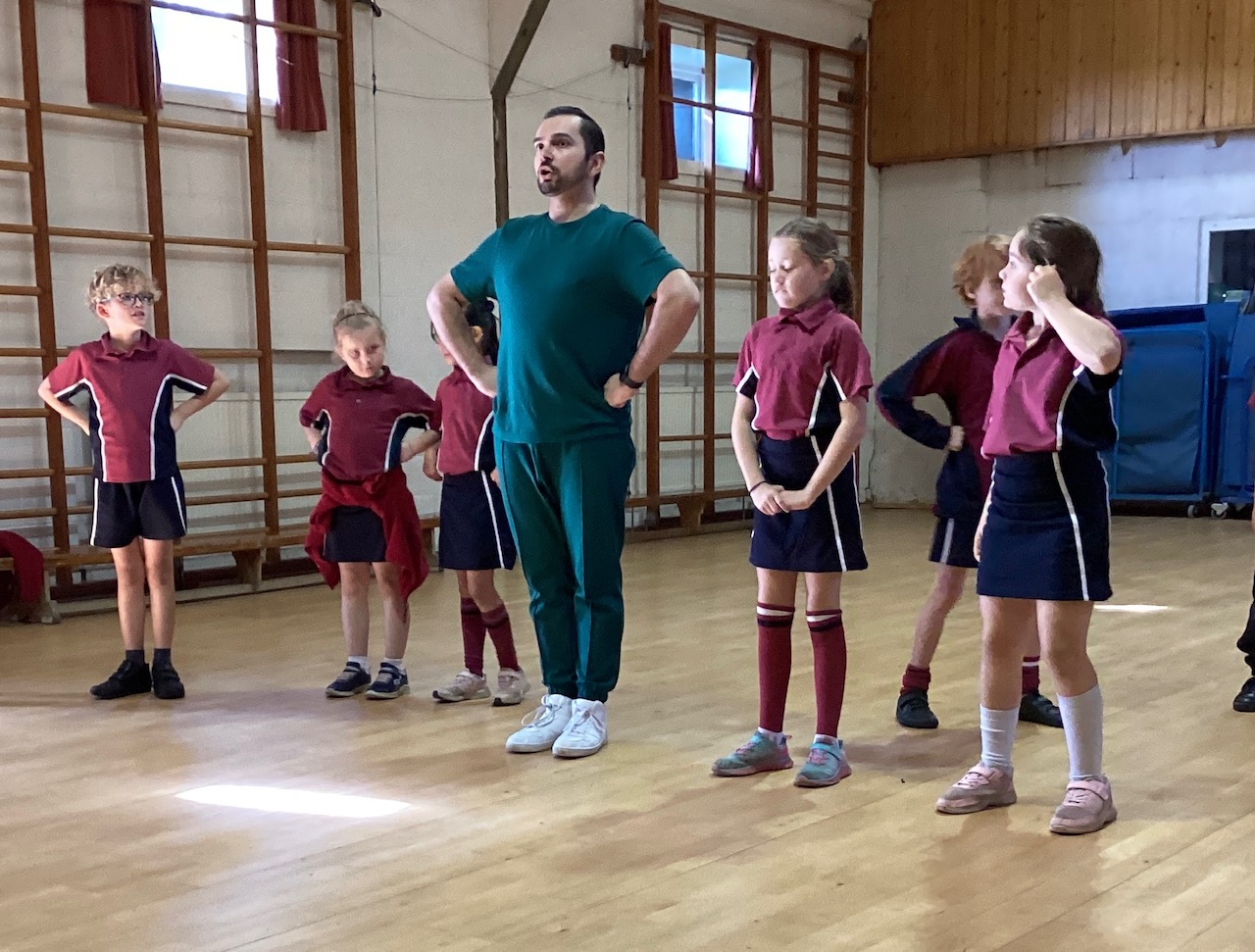 Musical Theatre inspiration for pupils from BGS alumni Dennis Maher