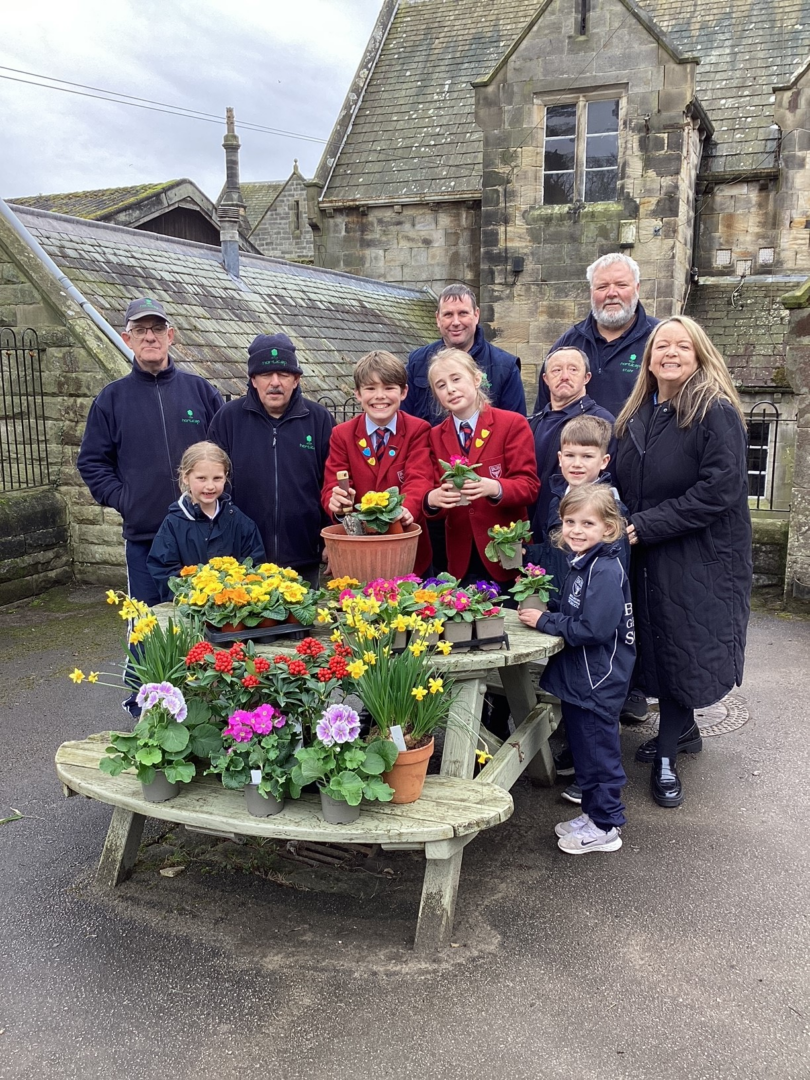 Pupils hand-over more than £3,000 to Harrogate charity Horticap