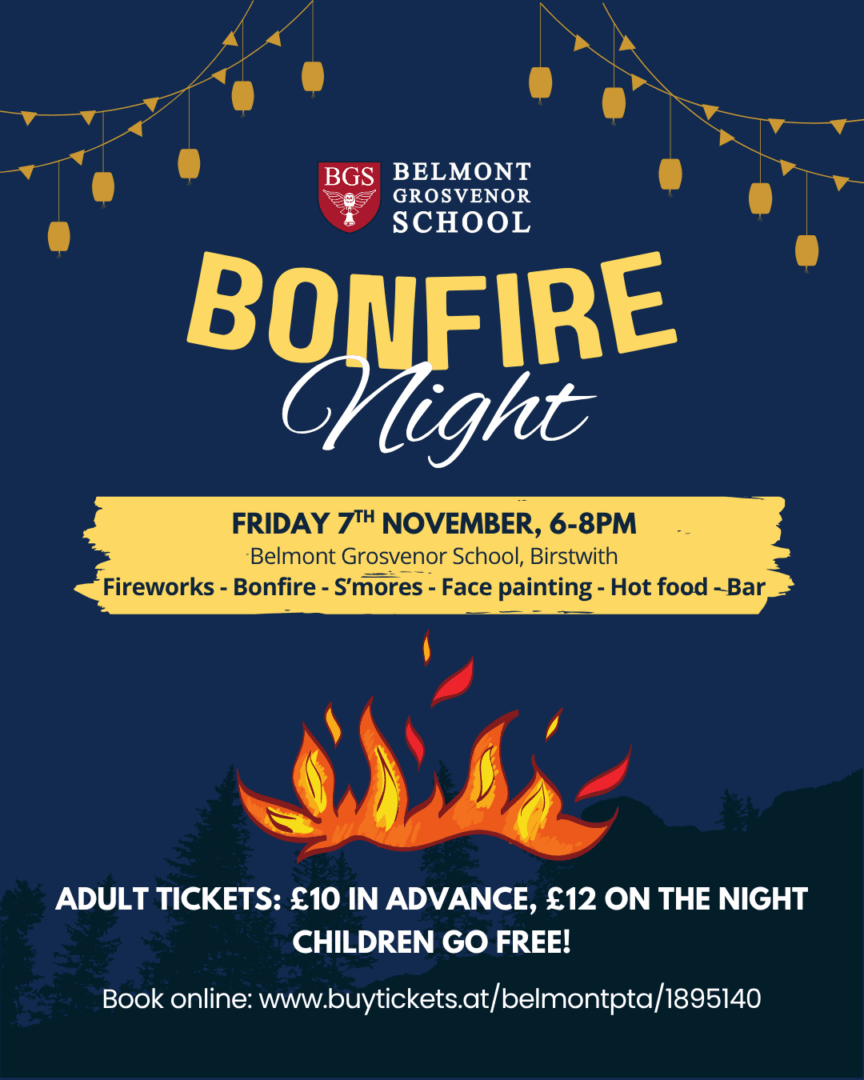 Bonfire Night open to all at BGS