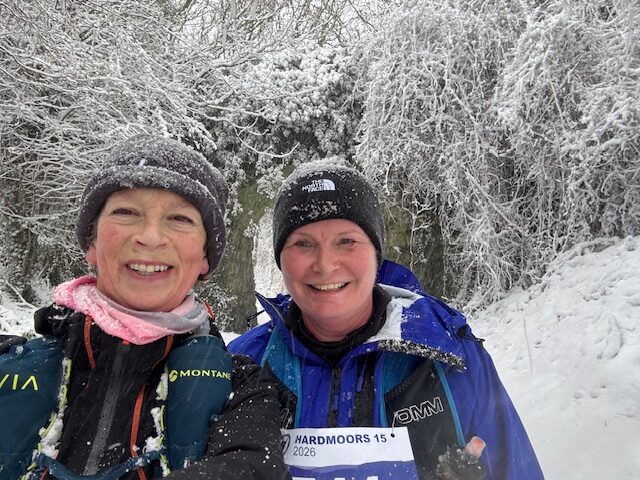 Intrepid teachers brave a snowstorm to tackle their latest running challenge