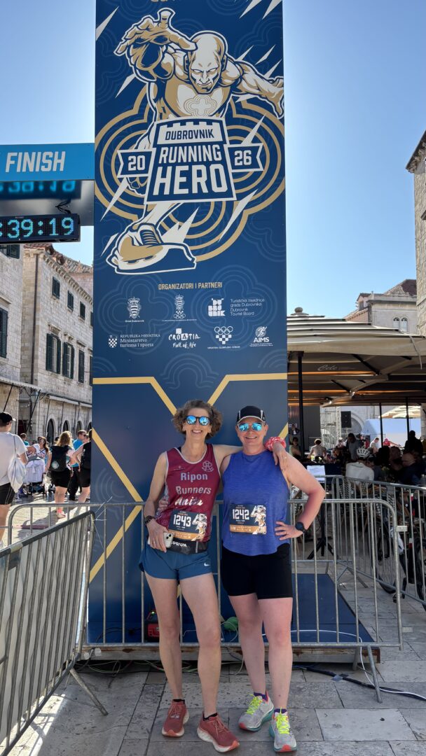 Intrepid teachers take on latest running challenge in Croatia